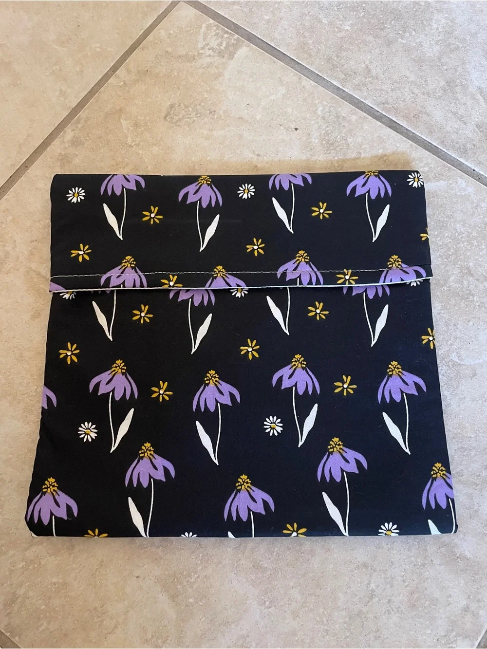 Handmade Wildflower Bowl Cozy & Potato Bag Set | Cottagecore Kitchen Gift